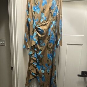 Floral Ruffle Maxi Dress